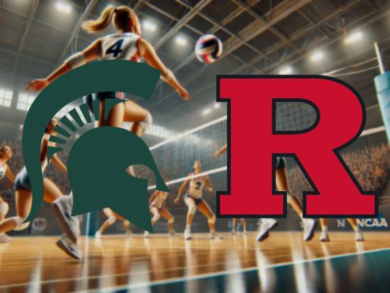 Michigan State Spartans at Rutgers Scarlet Knights Women's Volleyball